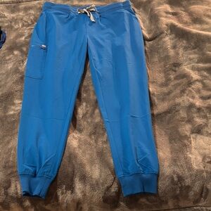 Blue Track Pants scrub